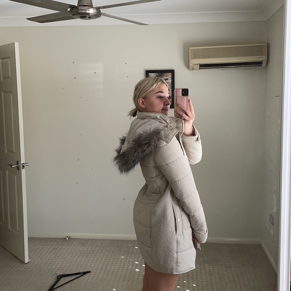 Country road cream puffer jacket - Picture 2 of 3